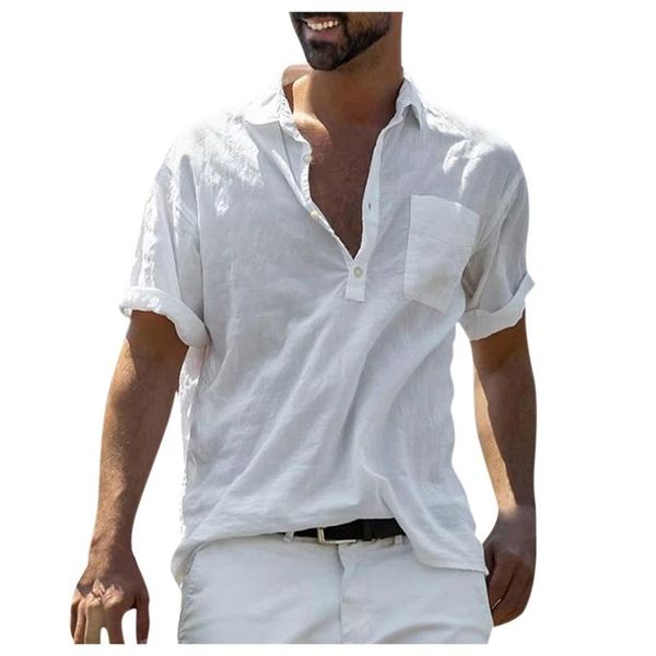 men's casual shirts goth shirt solid short sleeve blouse fashion stand-up collar handsome 2021 pocket streetwear camisas, White;black
men's casual shirts goth shirt solid short sleeve blouse fashion stand-up collar handsome 2021 pocket streetwear camisas, White;black