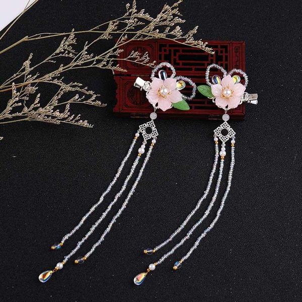 hair clips & barrettes retro ancient hanfu headdress long tassel step shake hairclip pink flowers shape hairpins girl headpiece lb, Golden;silver
hair clips & barrettes retro ancient hanfu headdress long tassel step shake hairclip pink flowers shape hairpins girl headpiece lb, Golden;silver