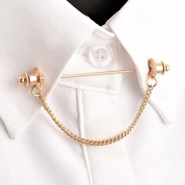 pins, brooches luxury brooch with chain tassel metal collar pins for men shirts wedding jewelry accessories boyfriend girlfriend women gift, Gray
pins, brooches luxury brooch with chain tassel metal collar pins for men shirts wedding jewelry accessories boyfriend girlfriend women gift, Gray