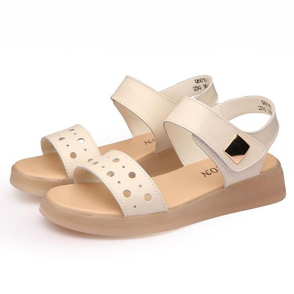 sandals 2021 summer leather women's outdoor leisure lightweight and comfortable flat shoes, Black
sandals 2021 summer leather women's outdoor leisure lightweight and comfortable flat shoes, Black