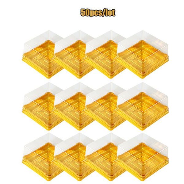 disposable dinnerware h056 50 pcs mini square moon cake container trays packaging box holder wedding party favor boxes 100g mooncake egg-yol
disposable dinnerware h056 50 pcs mini square moon cake container trays packaging box holder wedding party favor boxes 100g mooncake egg-yol