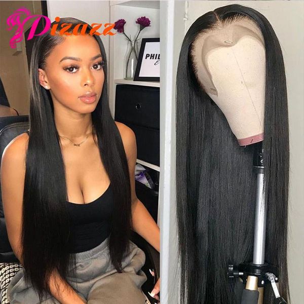 lace wigs pizazz hd transparent front human hair for women preplucked 13x4 peruvian straight frontal wig remy, Black;brown
lace wigs pizazz hd transparent front human hair for women preplucked 13x4 peruvian straight frontal wig remy, Black;brown
