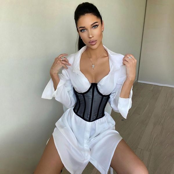 women's shapers corset under bust women gothic curve shaper modeling strap slimming waist bone lace corsets bustiers, Black;white
women's shapers corset under bust women gothic curve shaper modeling strap slimming waist bone lace corsets bustiers, Black;white