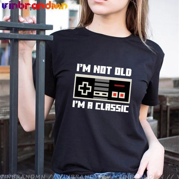 summer fashion xbox game playstation t-shirts women's i' classic i am not old gamer ps4 tee shirts for female short sleeve tees t, White
summer fashion xbox game playstation t-shirts women's i' classic i am not old gamer ps4 tee shirts for female short sleeve tees t, White