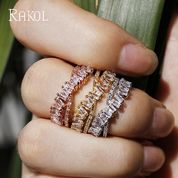 cluster rings rakol fashion cubic zircon multi-layered thin x shape cuff copper base open ring for women gift rr2222k, Golden;silver
cluster rings rakol fashion cubic zircon multi-layered thin x shape cuff copper base open ring for women gift rr2222k, Golden;silver