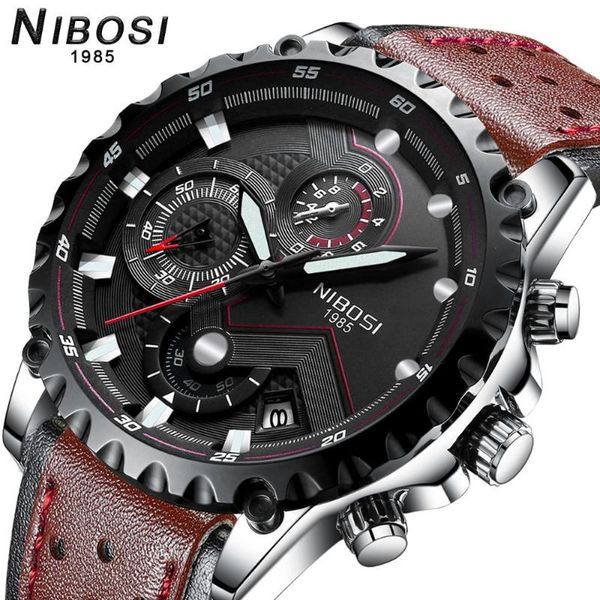 wristwatches nibosi mens watches quartz clock 2021 fashion causal leather watch men sport wristwatch chronograph waterproof wrist, Slivery;brown
wristwatches nibosi mens watches quartz clock 2021 fashion causal leather watch men sport wristwatch chronograph waterproof wrist, Slivery;brown