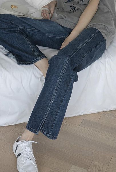 plus size straight retro women jean high waist boyfriend mom denim pants streetwear maxi loose chic, Blue
plus size straight retro women jean high waist boyfriend mom denim pants streetwear maxi loose chic, Blue