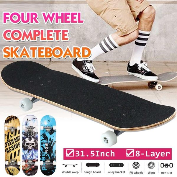 31.5'' kids skateboard complete set up-beginner to pro boards 8-ply maple suitable for all skaters double rocker board skateboardi
31.5'' kids skateboard complete set up-beginner to pro boards 8-ply maple suitable for all skaters double rocker board skateboardi