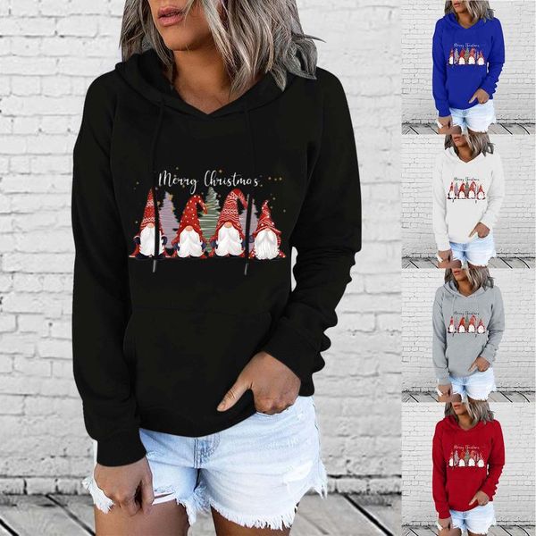 women's sweaters ladies hoodie merry christmas fashion printing sweatshirts long sleeve pocket casual pullover, White;black
women's sweaters ladies hoodie merry christmas fashion printing sweatshirts long sleeve pocket casual pullover, White;black