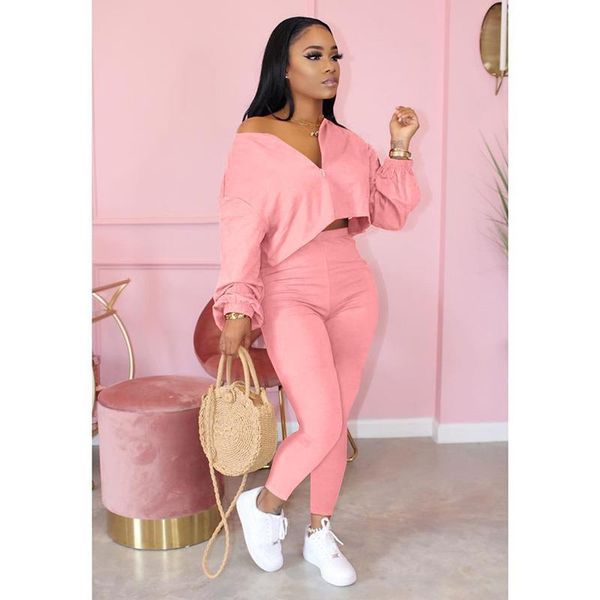 autumn set sportwear women tracksuits long sleeve crop pants two piece sst tracksuit clothes outfit solid 7 color, Gray
autumn set sportwear women tracksuits long sleeve crop pants two piece sst tracksuit clothes outfit solid 7 color, Gray