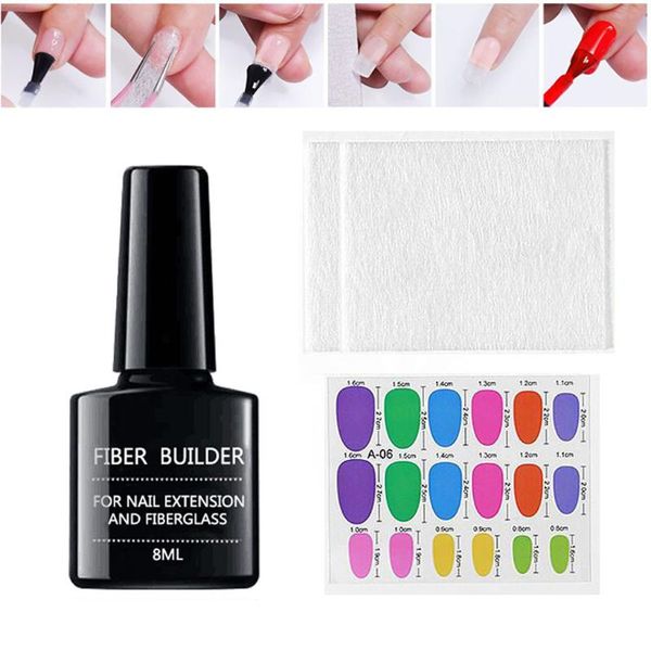 nail art kits fiber builder for extension and fiberglass silk stick bake lamp bottom seal layer potherapy glue clip
nail art kits fiber builder for extension and fiberglass silk stick bake lamp bottom seal layer potherapy glue clip