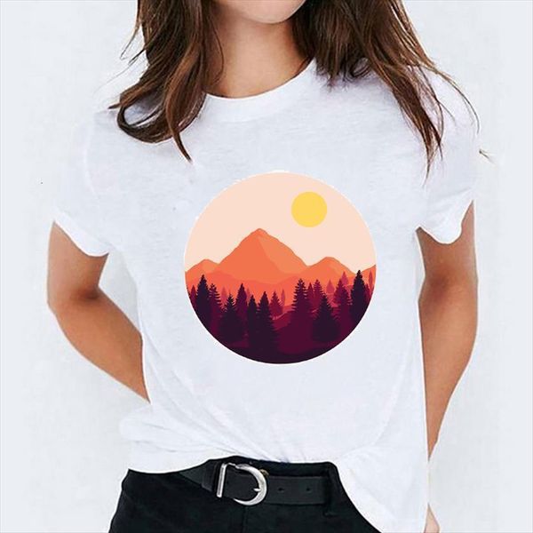 mountain camper printing clothing casual womens print graphic ladies female tee, White
mountain camper printing clothing casual womens print graphic ladies female tee, White
