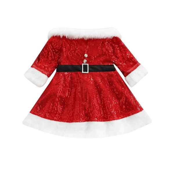christmas kids sequin dress, long sleeve off shoulder rhinestone dress with waist belt, kids clothing for toddler newborn baby g1026, Red;yellow
christmas kids sequin dress, long sleeve off shoulder rhinestone dress with waist belt, kids clothing for toddler newborn baby g1026, Red;yellow
