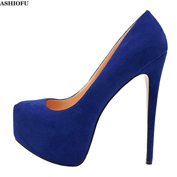 dress shoes ashiofu handmade womens high heel platform pumps round-toe office party evening fashion court 5-colors, Black
dress shoes ashiofu handmade womens high heel platform pumps round-toe office party evening fashion court 5-colors, Black