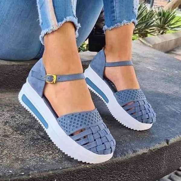sandals 2021 summer pu leather flat breathable peep toe platform for women hollow out solid colors ladies woven, Black
sandals 2021 summer pu leather flat breathable peep toe platform for women hollow out solid colors ladies woven, Black