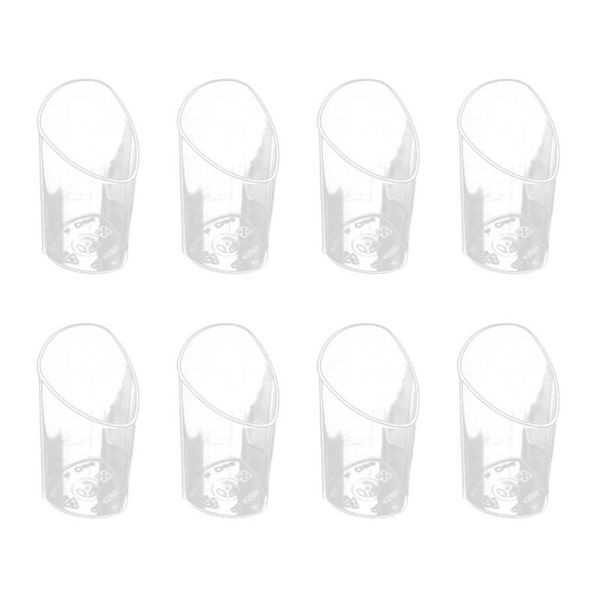80ml mini dessert cups elegant clear slanted appetizer cup jelly pudding mousse disposable & straws
80ml mini dessert cups elegant clear slanted appetizer cup jelly pudding mousse disposable & straws