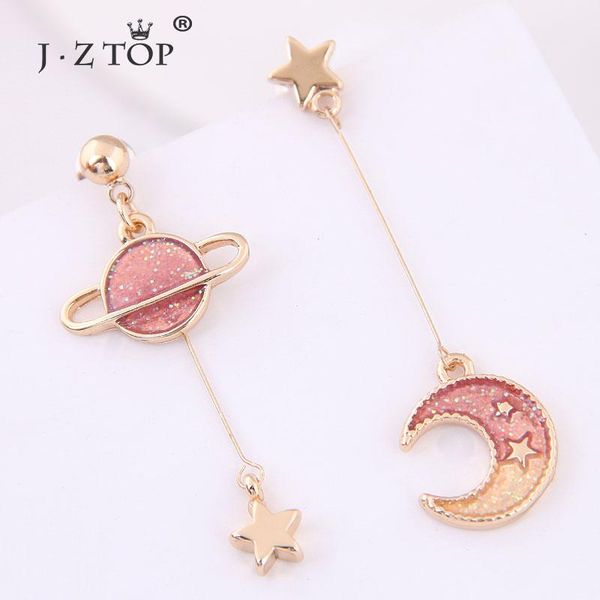 dangle & chandelier women asymmetrical star moon drop earrings pink planet long pendant fashion jewelry accessories female, Silver
dangle & chandelier women asymmetrical star moon drop earrings pink planet long pendant fashion jewelry accessories female, Silver