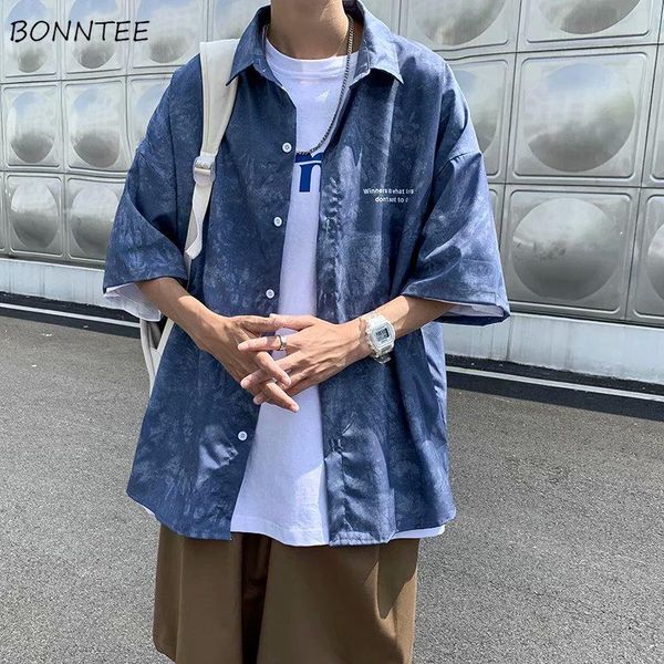 men's casual shirts tie-dye print half sleeve men summer large size s-3xl loose hong kong style vintage harajuku hip- teens button b, White;black
men's casual shirts tie-dye print half sleeve men summer large size s-3xl loose hong kong style vintage harajuku hip- teens button b, White;black