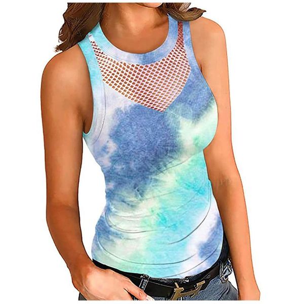 ladies tank women harajuku pullover clothing mesh breathable sleeveless vest t shirt splicing printing summer spring women's tanks & ca, White
ladies tank women harajuku pullover clothing mesh breathable sleeveless vest t shirt splicing printing summer spring women's tanks & ca, White