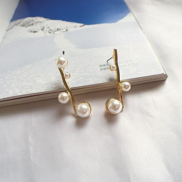 stud japan korean baroque style pearl branch earrings for women temperament trendy charm fashion jewelry party gifts, Golden;silver
stud japan korean baroque style pearl branch earrings for women temperament trendy charm fashion jewelry party gifts, Golden;silver
