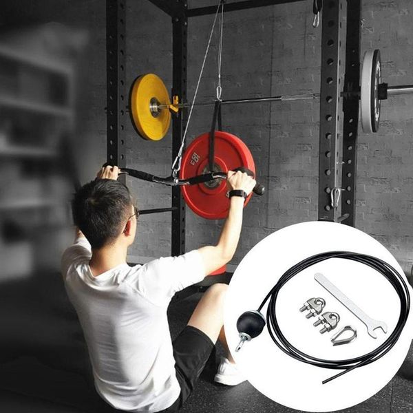 jump ropes 1pcs 2m/2.5m/3m home fitness wire rope length adjustable heavy duty steel wirerope thick 5mm for pulley cable machine
jump ropes 1pcs 2m/2.5m/3m home fitness wire rope length adjustable heavy duty steel wirerope thick 5mm for pulley cable machine
