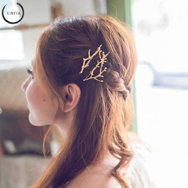 hair clips & barrettes european and american retro one-word clip antler hairpin branch liu seaside small jewelry, Golden;silver
hair clips & barrettes european and american retro one-word clip antler hairpin branch liu seaside small jewelry, Golden;silver