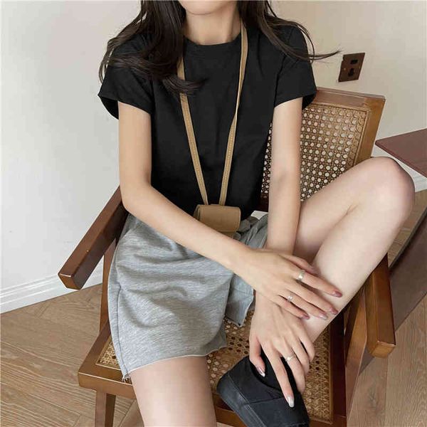 polos ytx380 short-sleeve short-sleeved upper garments loose korean students wild pure short women's t-shirt, White
polos ytx380 short-sleeve short-sleeved upper garments loose korean students wild pure short women's t-shirt, White