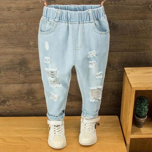 jeans kids hole boys clothes classic pants baby boy casual trousers children denim clothing trend long bottoms 2-6t, Blue
jeans kids hole boys clothes classic pants baby boy casual trousers children denim clothing trend long bottoms 2-6t, Blue