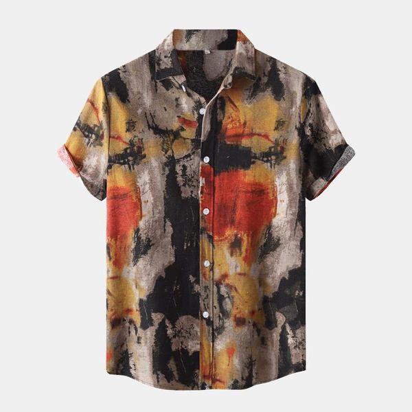 men's casual shirts harajuku shirt mens fashion graffiti print short sleeve turn-down collar camiseta de playa para hombre, White;black
men's casual shirts harajuku shirt mens fashion graffiti print short sleeve turn-down collar camiseta de playa para hombre, White;black