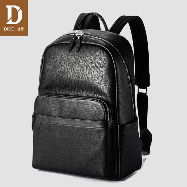 backpack dide genuine leather men's bag large capacity 15 inch lapback packs cowhide casual travel male waterproof schoolbag
backpack dide genuine leather men's bag large capacity 15 inch lapback packs cowhide casual travel male waterproof schoolbag