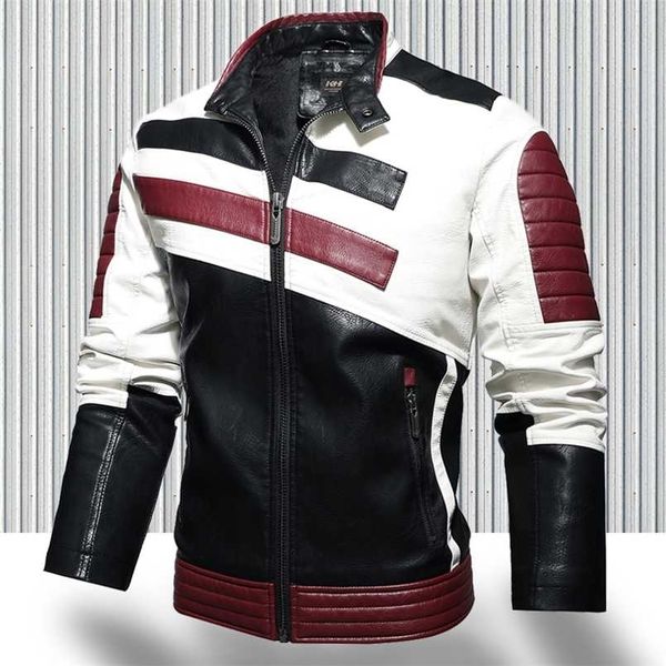 men's trendy motor leather jacket outwear men winter fashion casual biker pu jacket coat man slim leather bomber jacket 211201, Black
men's trendy motor leather jacket outwear men winter fashion casual biker pu jacket coat man slim leather bomber jacket 211201, Black