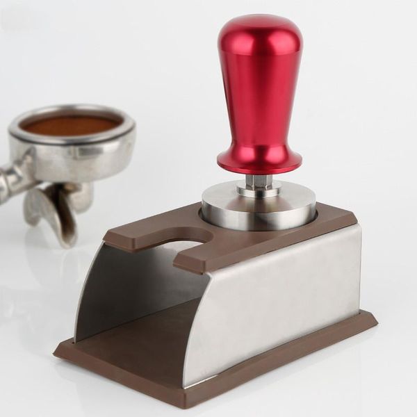 mats & pads silicone coffee tamper 60mm fluted espresso maker tamping holder stainless steel anti-skid corner coffeeware
mats & pads silicone coffee tamper 60mm fluted espresso maker tamping holder stainless steel anti-skid corner coffeeware