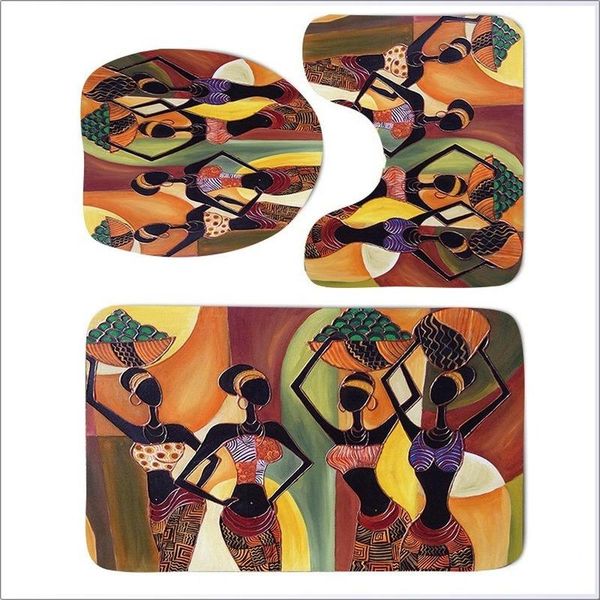 bath mats 3d african woman queen 3 pieces mat set anti-slip carpet bathroom cover toilet seat rug accessories for
bath mats 3d african woman queen 3 pieces mat set anti-slip carpet bathroom cover toilet seat rug accessories for