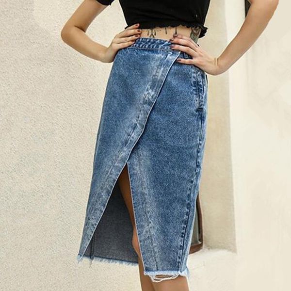 skirts logami high waist pencil split denim womens irregular skirt female wrap midi jeans, Black
skirts logami high waist pencil split denim womens irregular skirt female wrap midi jeans, Black