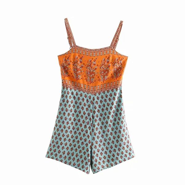 women stylish chic vintage tribal national style floral print suspenders short jumpsuits female elegant jumpsuits 210520, Black;white
women stylish chic vintage tribal national style floral print suspenders short jumpsuits female elegant jumpsuits 210520, Black;white