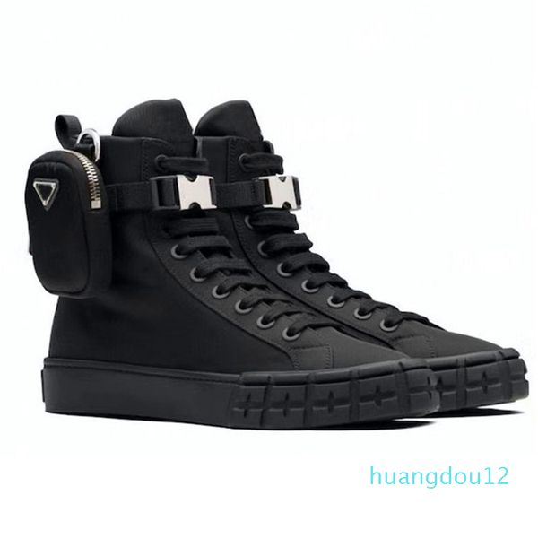 designer- fashion women boots wheel re-nylon luxurys shoes men women high-sneakers, Black
designer- fashion women boots wheel re-nylon luxurys shoes men women high-sneakers, Black