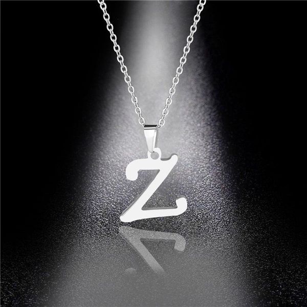 pendant necklaces trendy a-z small letters necklace for women/girls stainless steel initial thin chain english letter jewelry alfabet gift, Silver
pendant necklaces trendy a-z small letters necklace for women/girls stainless steel initial thin chain english letter jewelry alfabet gift, Silver