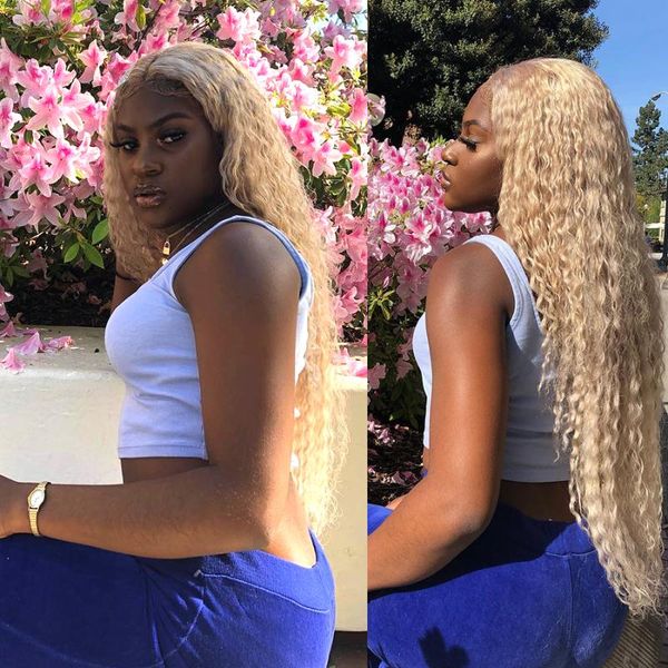 lace wigs 613 frontal honey blonde deep wave front wig t part human hair brazilian remy for women, Black;brown
lace wigs 613 frontal honey blonde deep wave front wig t part human hair brazilian remy for women, Black;brown