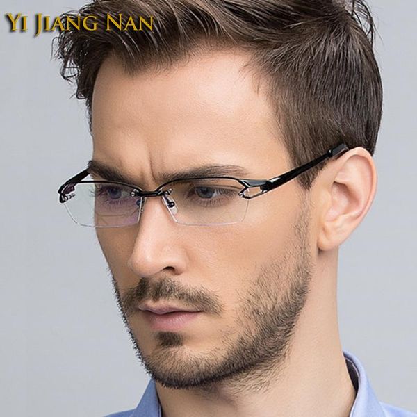 fashion sunglasses frames men ultralight pure titanium nickel optical prescription glasses frame brand designer gafas oculos eyeglasses, Black
fashion sunglasses frames men ultralight pure titanium nickel optical prescription glasses frame brand designer gafas oculos eyeglasses, Black