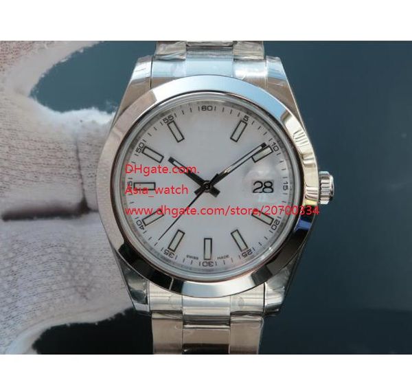 factory supplier watch sapphire 41mm steel 126333 white dial automatic mechanical mens watches, Slivery;brown
factory supplier watch sapphire 41mm steel 126333 white dial automatic mechanical mens watches, Slivery;brown