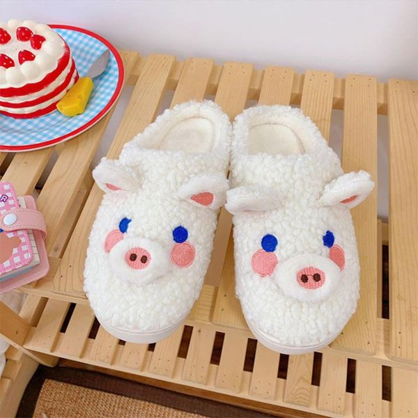 women winter cotton slippers ladies shoes casual bedroom flip flops female comfort warm cute pig furry home plush, Black
women winter cotton slippers ladies shoes casual bedroom flip flops female comfort warm cute pig furry home plush, Black