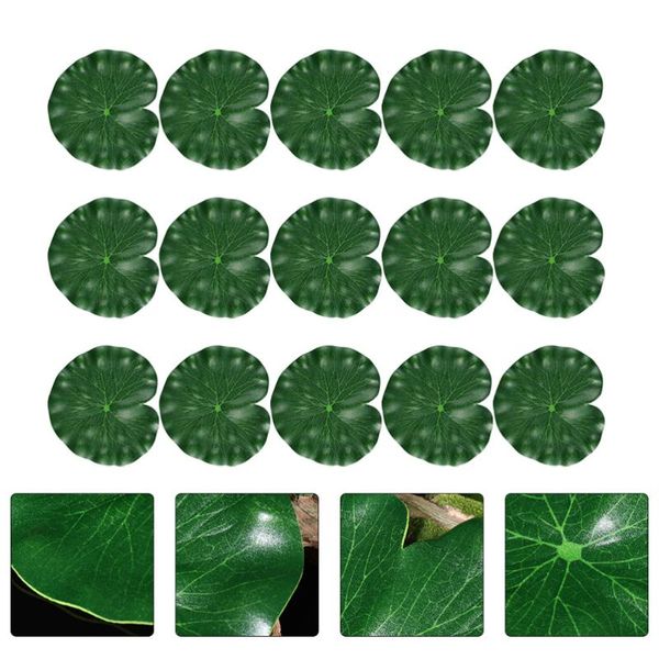 decorative flowers & wreaths 15pcs premium simulation lotus leaves fake durable foliage
decorative flowers & wreaths 15pcs premium simulation lotus leaves fake durable foliage