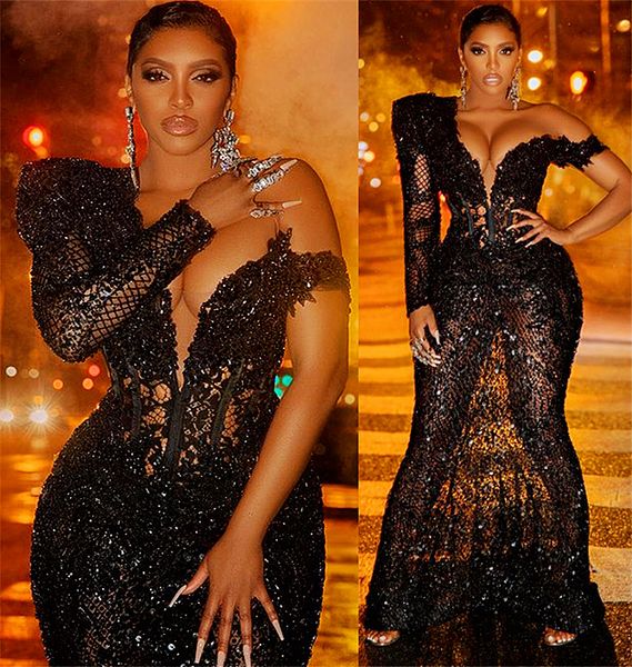 2021 plus size arabic aso ebi grey luxurious black lace prom dresses beaded mermaid one shoulder evening formal party second reception gowns
2021 plus size arabic aso ebi grey luxurious black lace prom dresses beaded mermaid one shoulder evening formal party second reception gowns