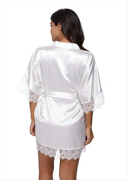 bridesmaid short satin bride womens sleepwears robe lace kimono wedding summer female bathrobe lingerie clothes home femme l3, Black;red
bridesmaid short satin bride womens sleepwears robe lace kimono wedding summer female bathrobe lingerie clothes home femme l3, Black;red