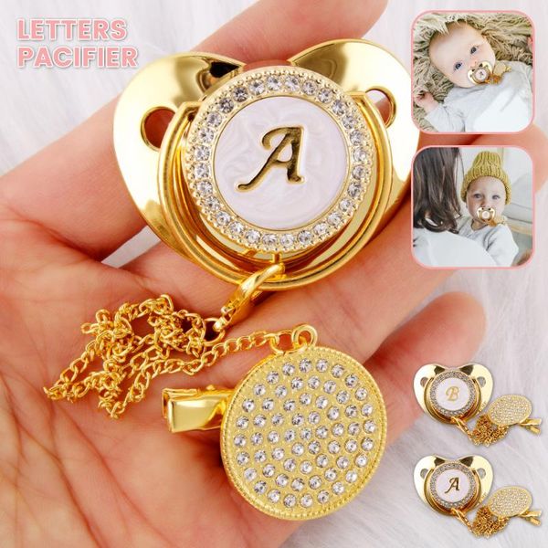 pacifiers# 1 pcs 26 name initial letter baby pacifier and clips bpa silicone infant nipple gold bling born dummy soother
pacifiers# 1 pcs 26 name initial letter baby pacifier and clips bpa silicone infant nipple gold bling born dummy soother