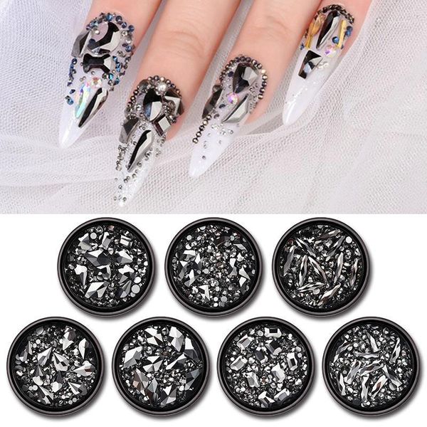 box blak mix sized nail rhinestones stones bling shiny crystals gems accessories 3d art diamond decorations1, Silver;gold
box blak mix sized nail rhinestones stones bling shiny crystals gems accessories 3d art diamond decorations1, Silver;gold
