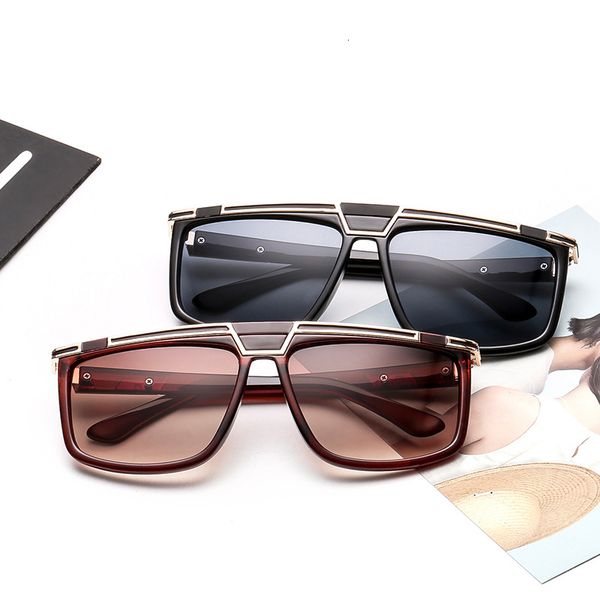 sunglasses fashion mens glasses transparent gradient male uv400 protection flat eyeglasses, White;black
sunglasses fashion mens glasses transparent gradient male uv400 protection flat eyeglasses, White;black