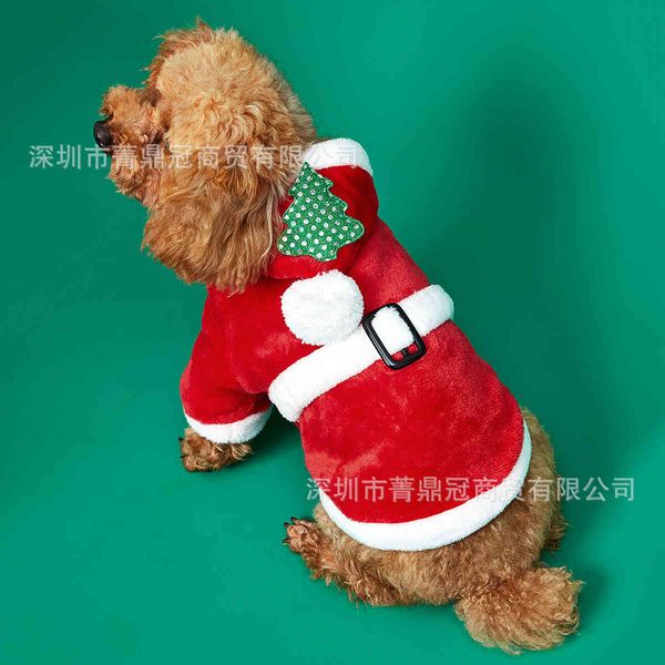 dog cloth small warm flannel santa's two legged pet 
dog cloth small warm flannel santa's two legged pet