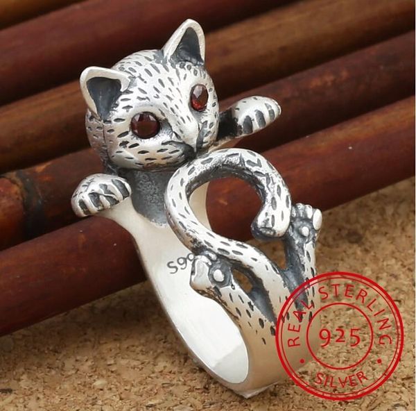 cluster rings arrival retro style cute cat thai silver 925 sterling ladies`adjustable size jewelry gift/jlkjfa, Golden;silver
cluster rings arrival retro style cute cat thai silver 925 sterling ladies`adjustable size jewelry gift/jlkjfa, Golden;silver