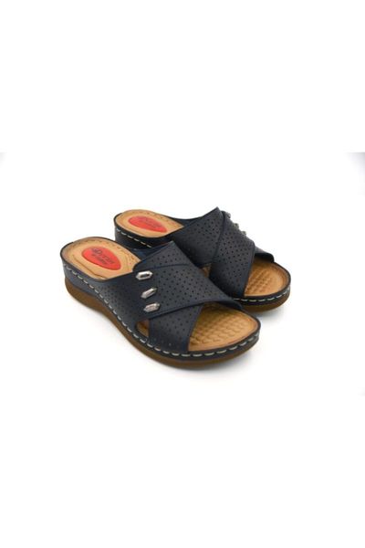 slippers female anatomical, Black